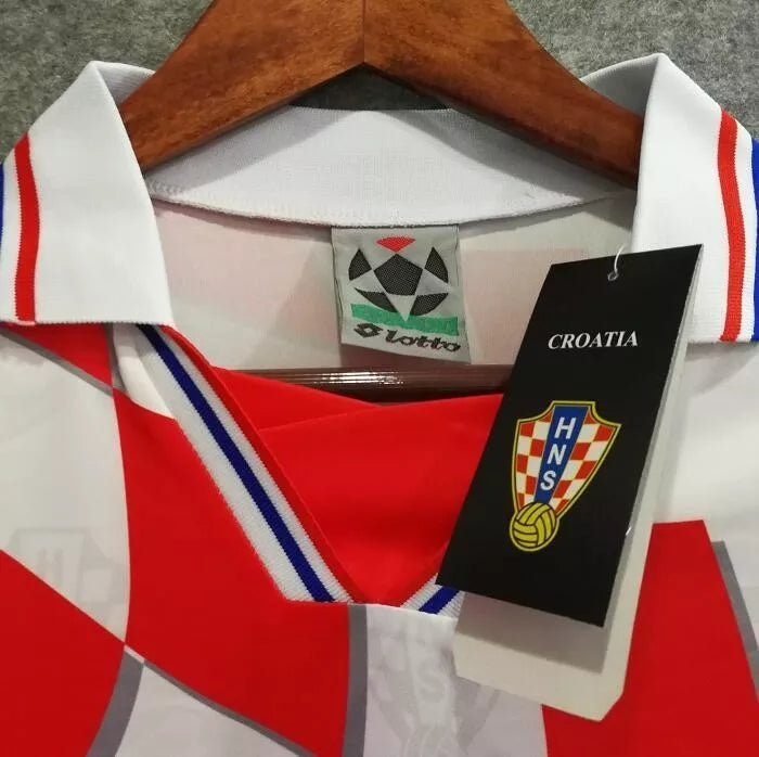 Retro Croatia 1998 Football Jersey