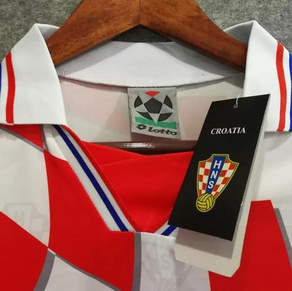 Retro Croatia 1998 Football Jersey