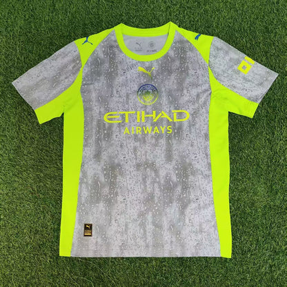 Manchester City 2025/2026 Third Away Fan Version Football Jersey