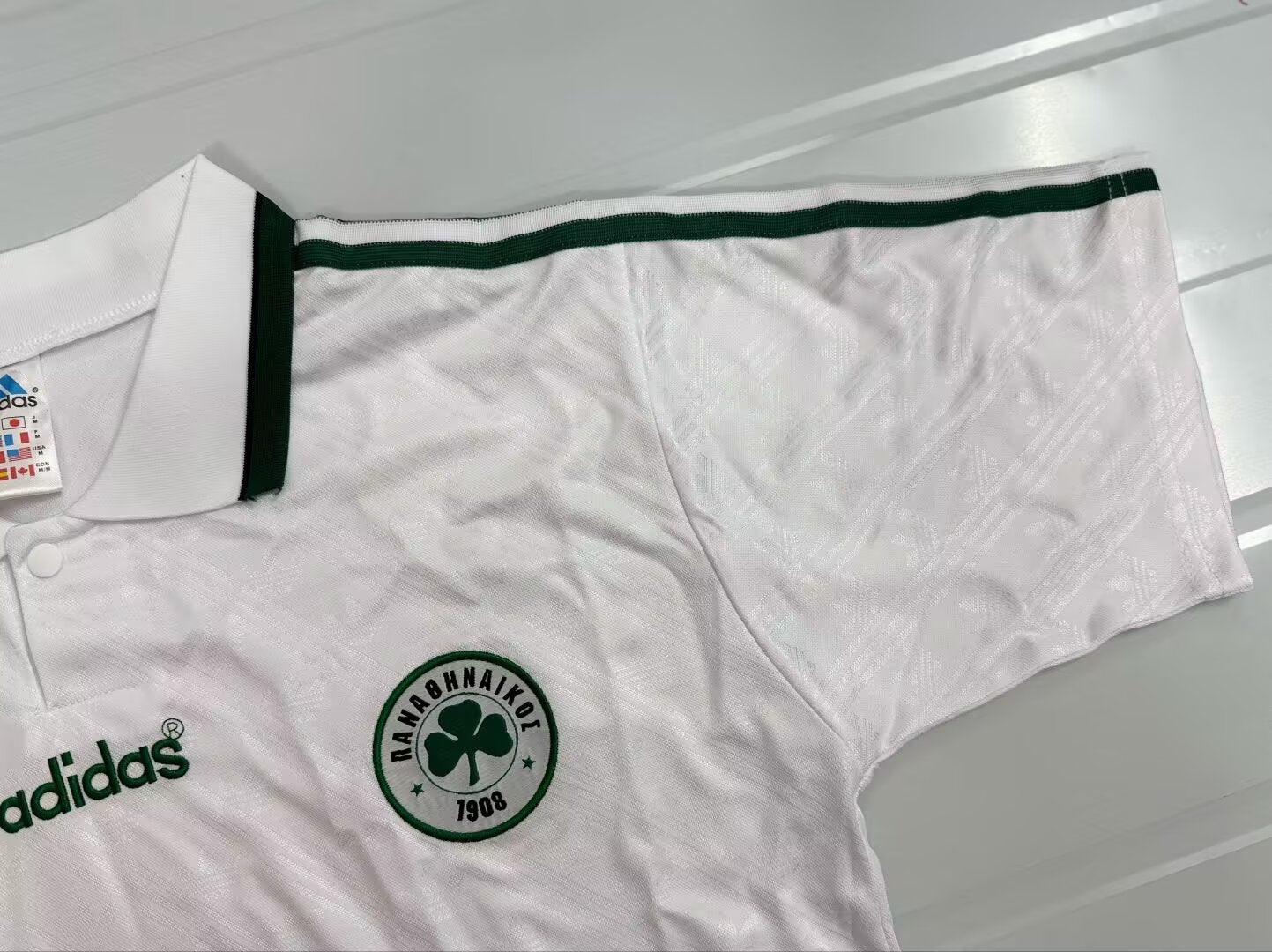 Retro Panathinaikos 1995/1996 Home Football Jersey