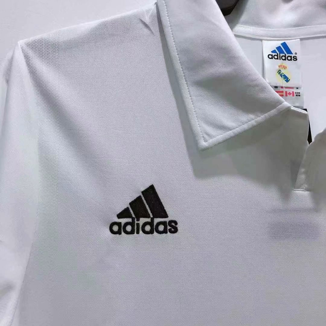 Retro real madrid 2001/2002 Home Football Jersey