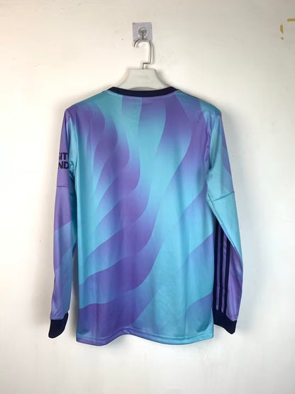 Arsenal 2024/2025 Third Away Long Sleeve Fan Version Football Jersey