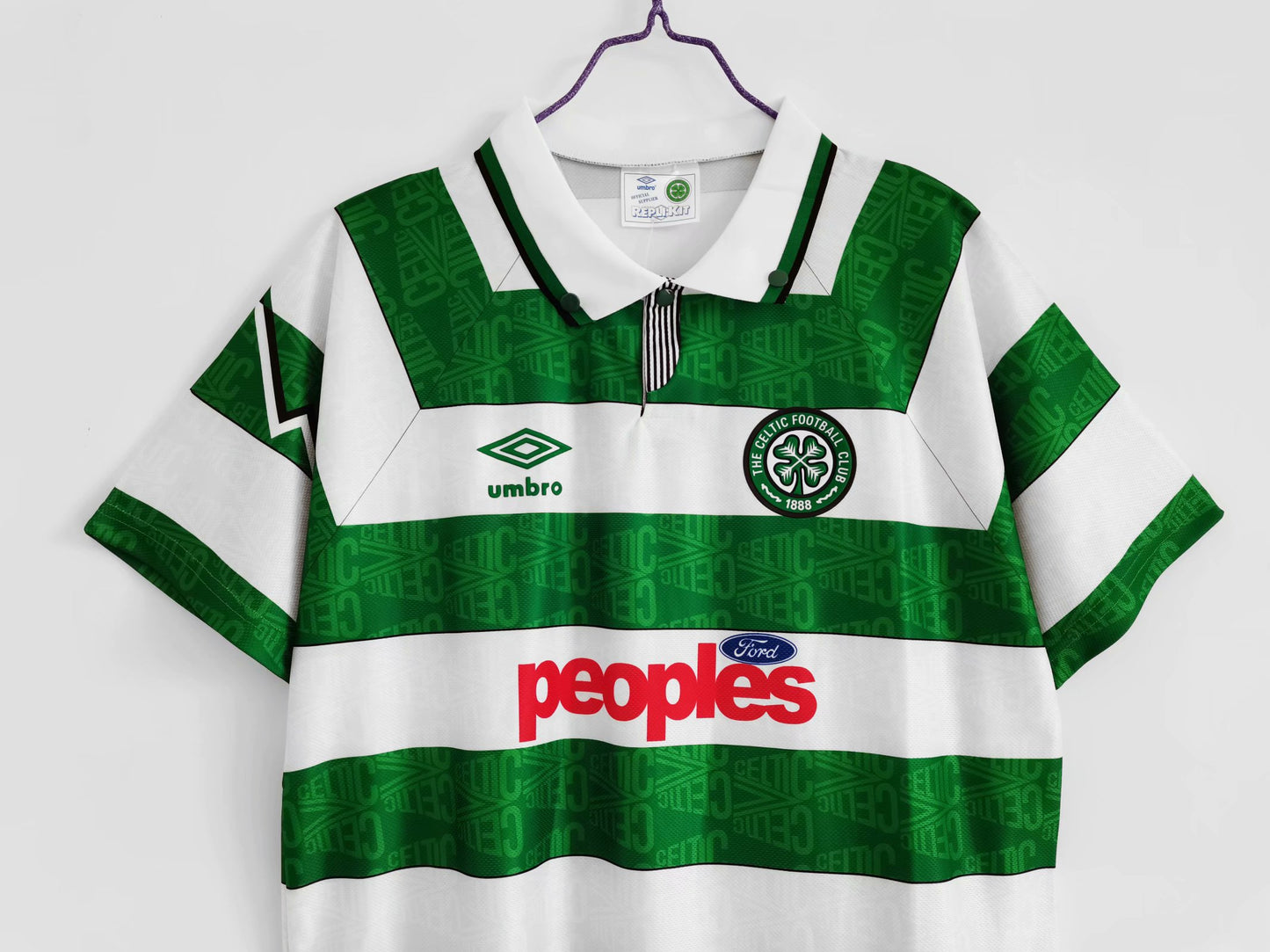 Retro Celtic 1991/1992 Home Football Jersey