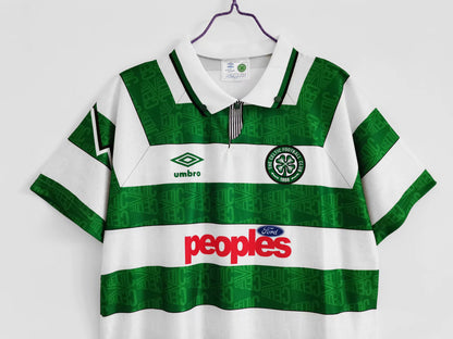 Retro Celtic 1991/1992 Home Football Jersey