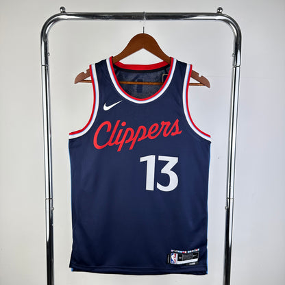 Los Angeles Clippers Blue #13 GEORGE NBA Season Jerseys 2025