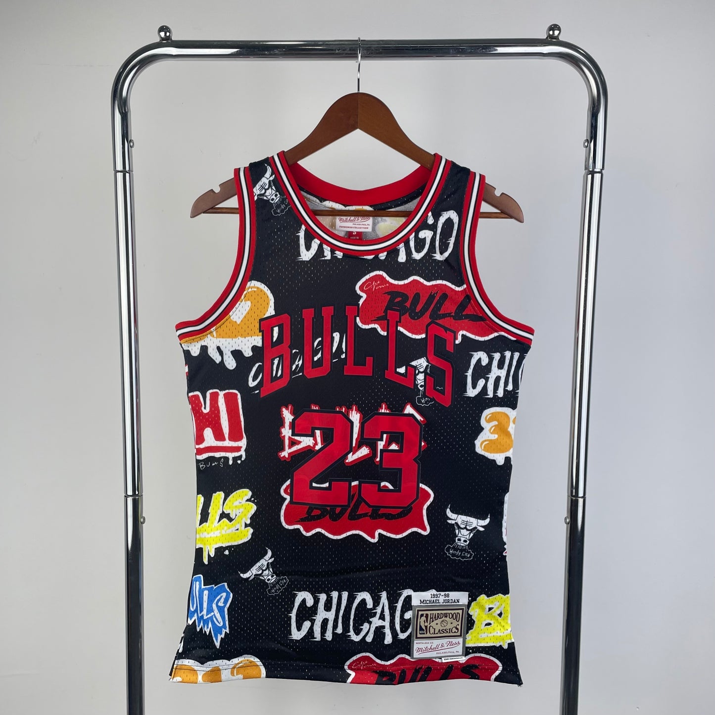 Retro Chicago Bulls 1997/1998 Football Jersey