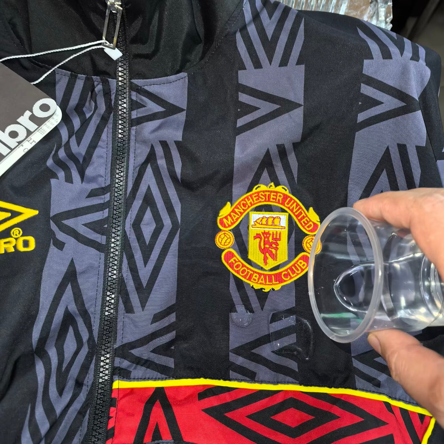 Retro Manchester United 1993/1995 Windbreaker