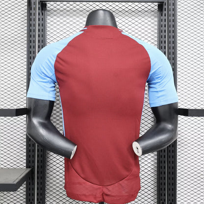 Aston Villa 2024/2025 Home Player Version Football Jersey