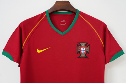Retro Portugal 2006 Home Fan Version Football Jersey