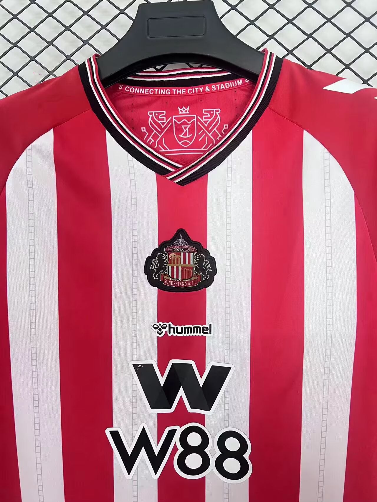 Sunderland 2025/2026 Home Fan Version Football Jersey