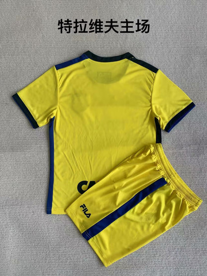 Maccabi Tel Aviv 2023/2024 Kids Home Football Jersey