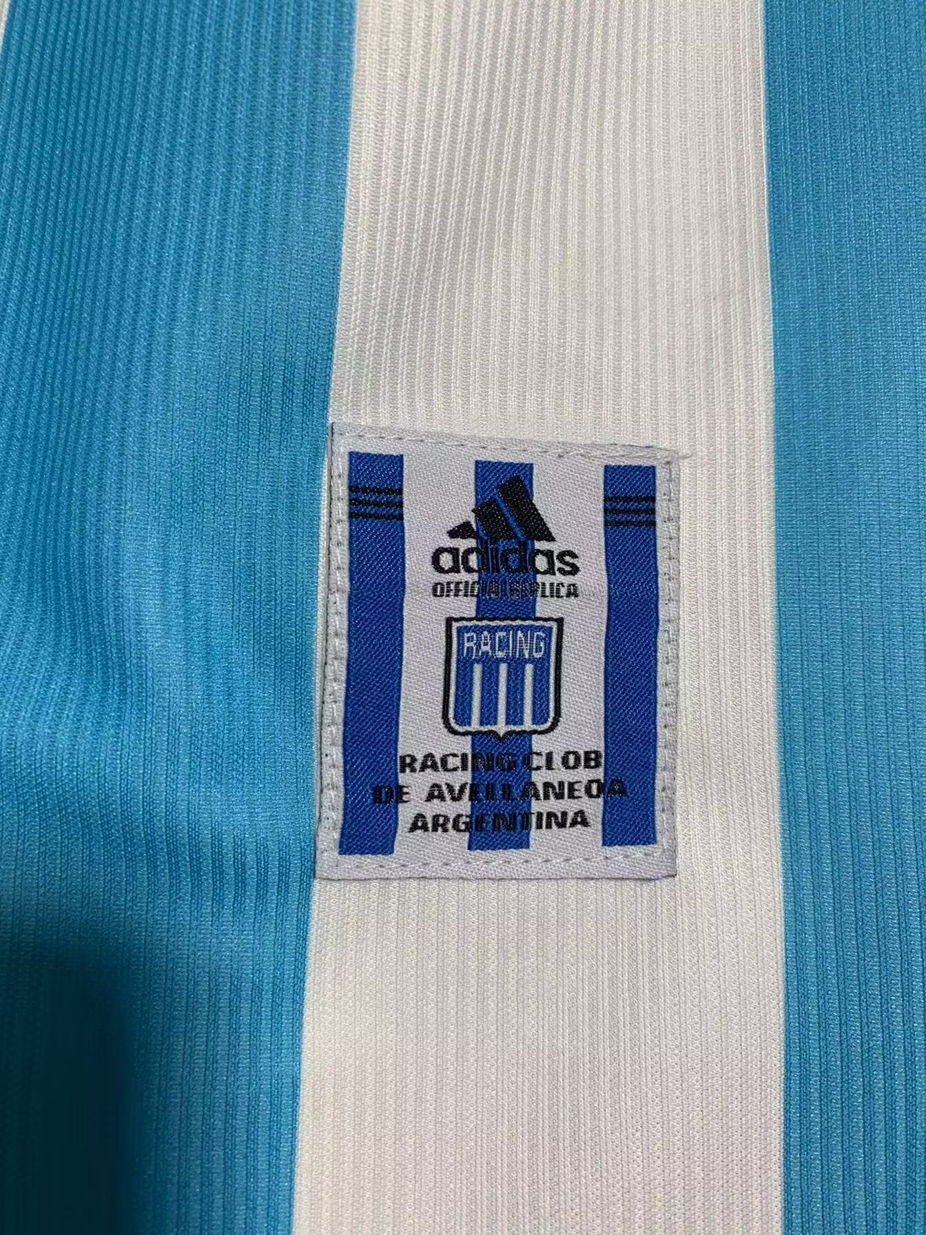 Retro Racing 2000/2001 Home Fan Version Football Jersey