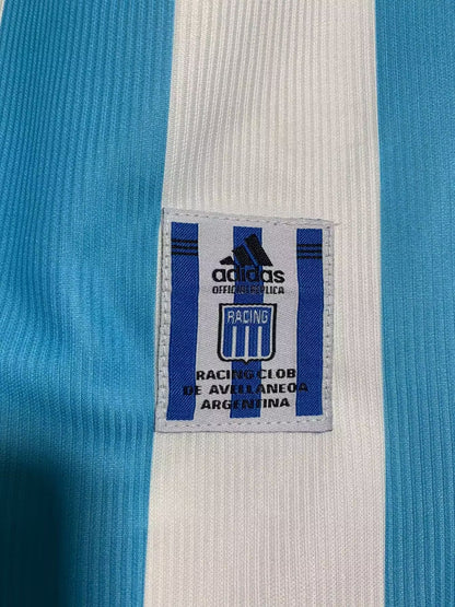 Retro Racing 2000/2001 Home Fan Version Football Jersey