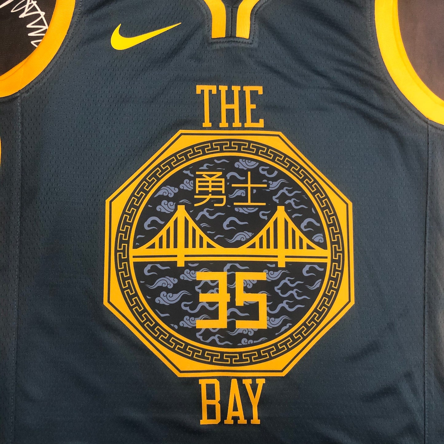 Retro Golden State Warriors 2018 Football Jersey