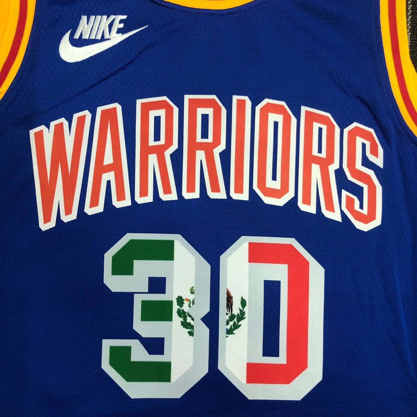 Retro Golden State Warriors Football Jersey