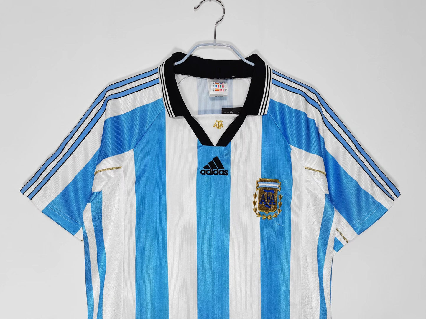 Retro Argentina 1998 Home Football Jersey