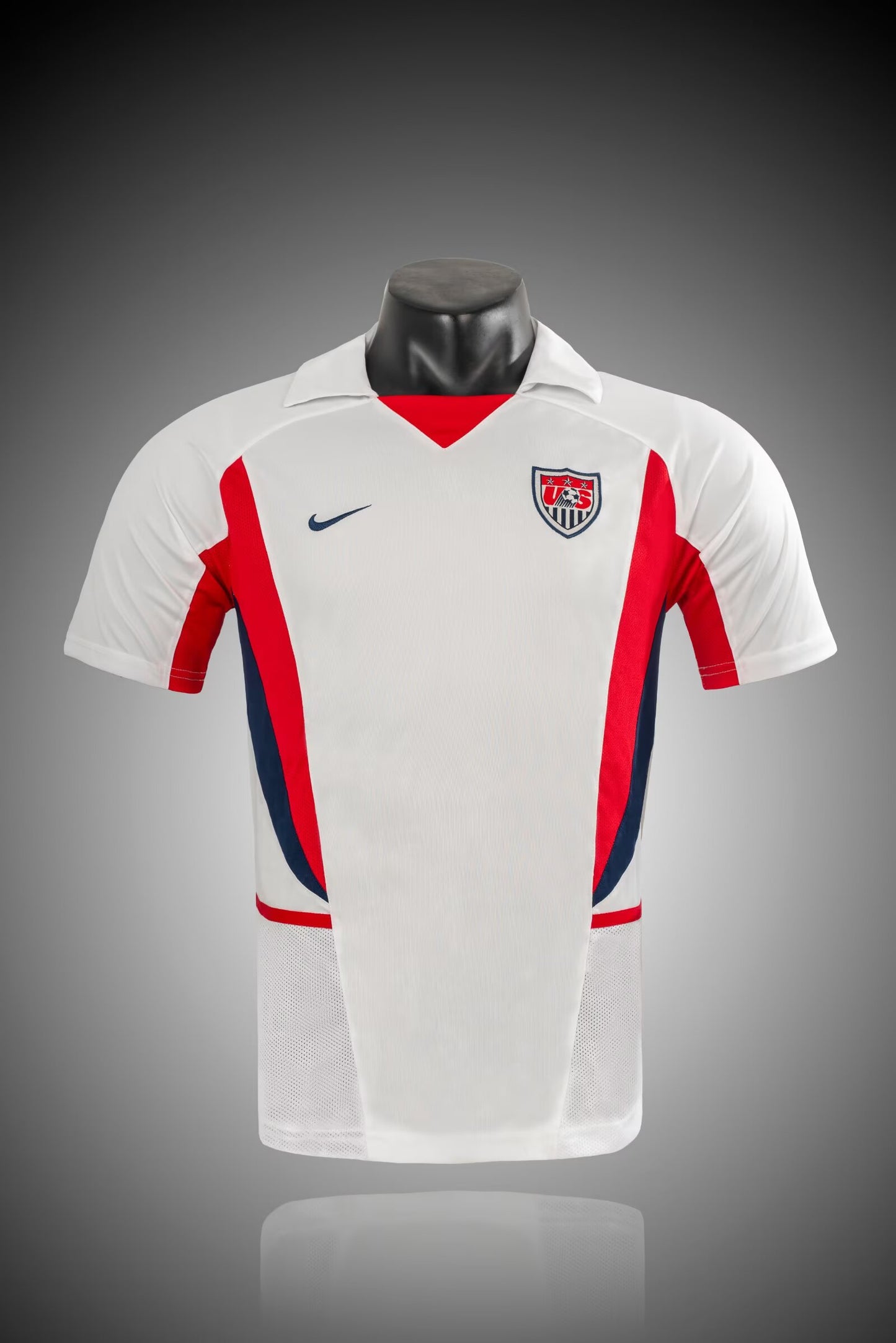 Retro Usa America 2002 Home Football Jersey