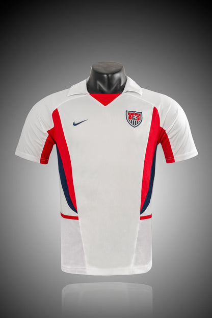 Retro Usa America 2002 Home Football Jersey