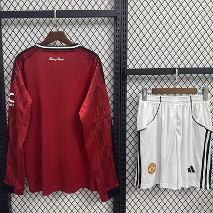 Manchester United 2025/2026 Home Fan Version Football Jersey