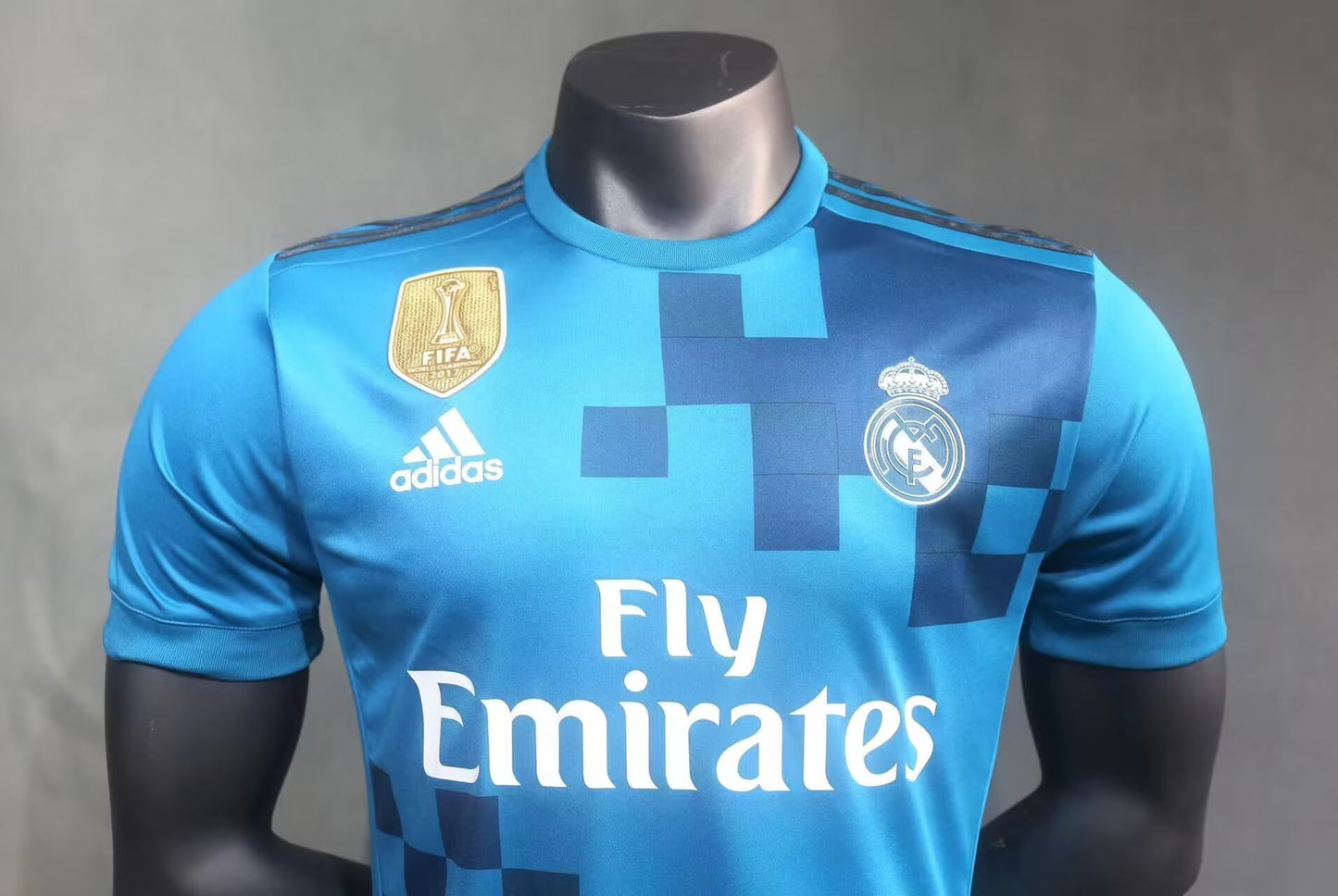 Retro Real Madrid 2017/2018 Third Player Version Football Jersey