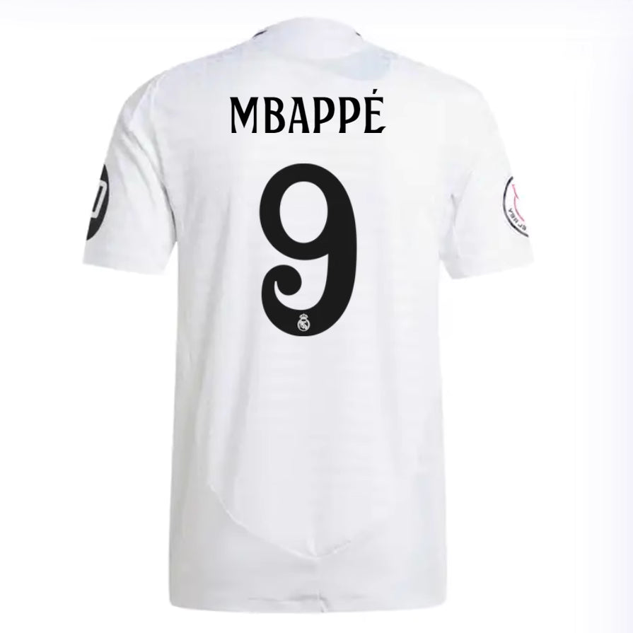 Real Madrid 2024/2025 Home Player Version Football Jersey