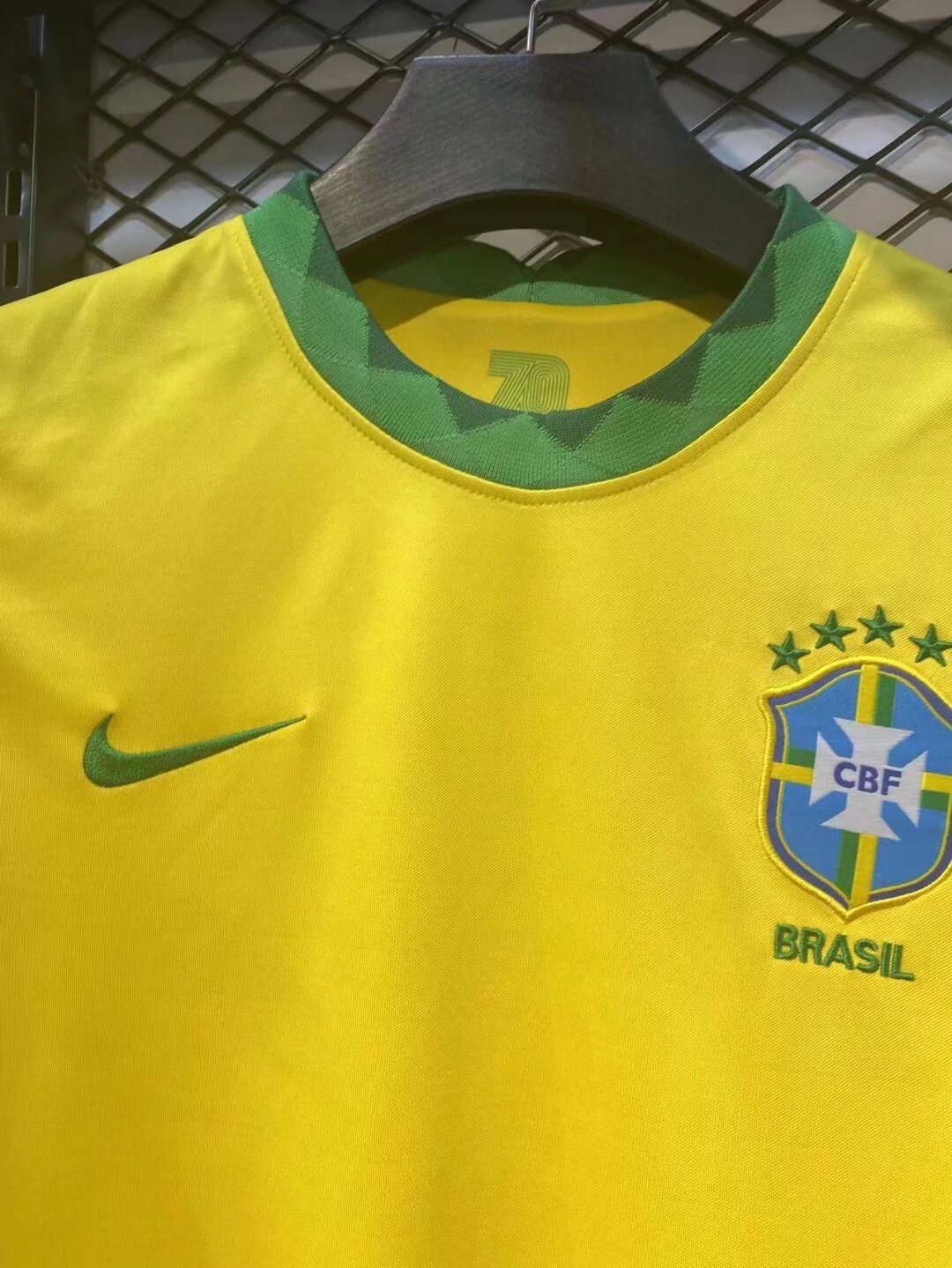Retro Brazil 2021 Home Football Jersey