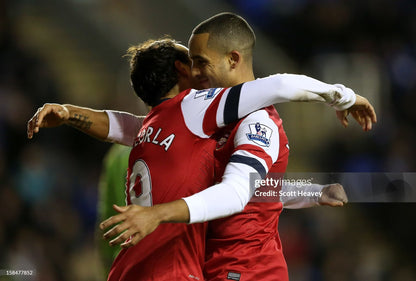 Retro Arsenal 2012 Home Player Version Football Jersey