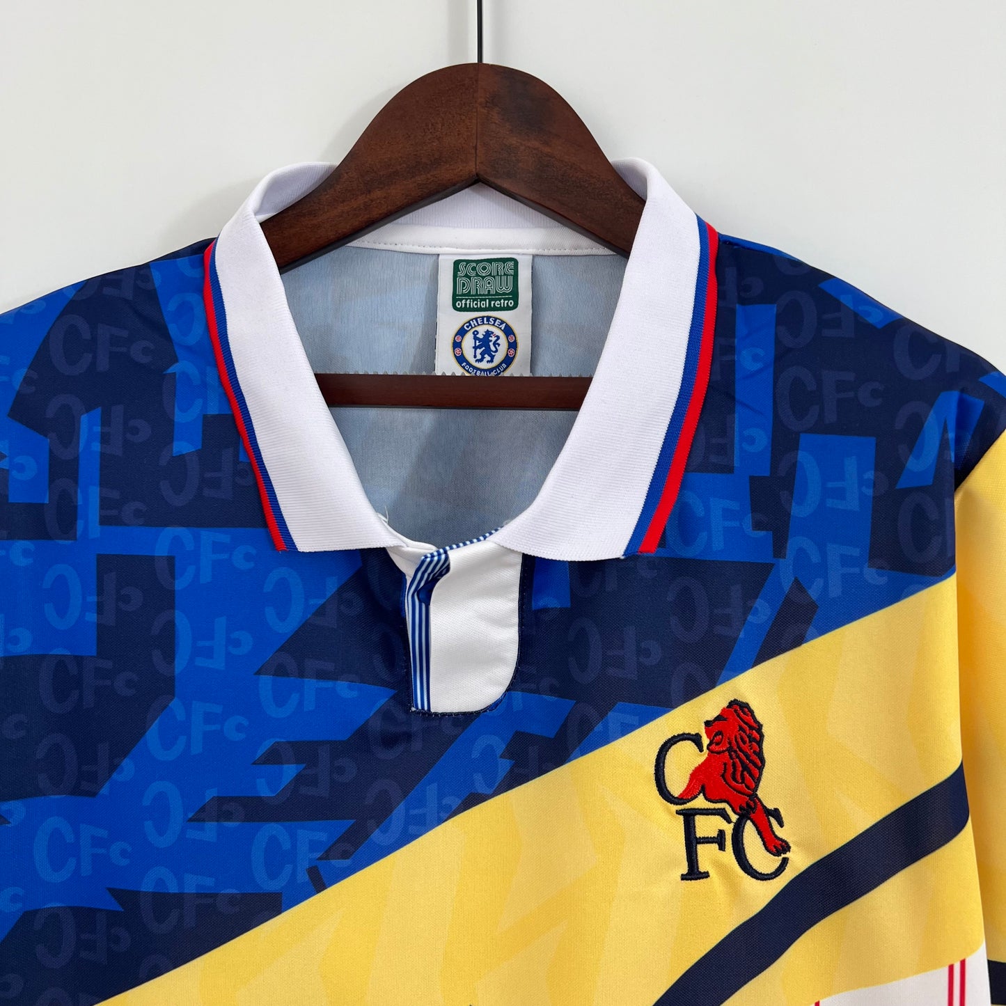 Retro Chelsea 1990 Away Football Jersey