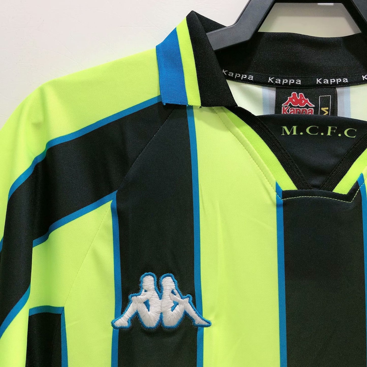 Retro Manchester city 1998/1999 Away Football Jersey