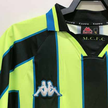 Retro Manchester city 1998/1999 Away Football Jersey