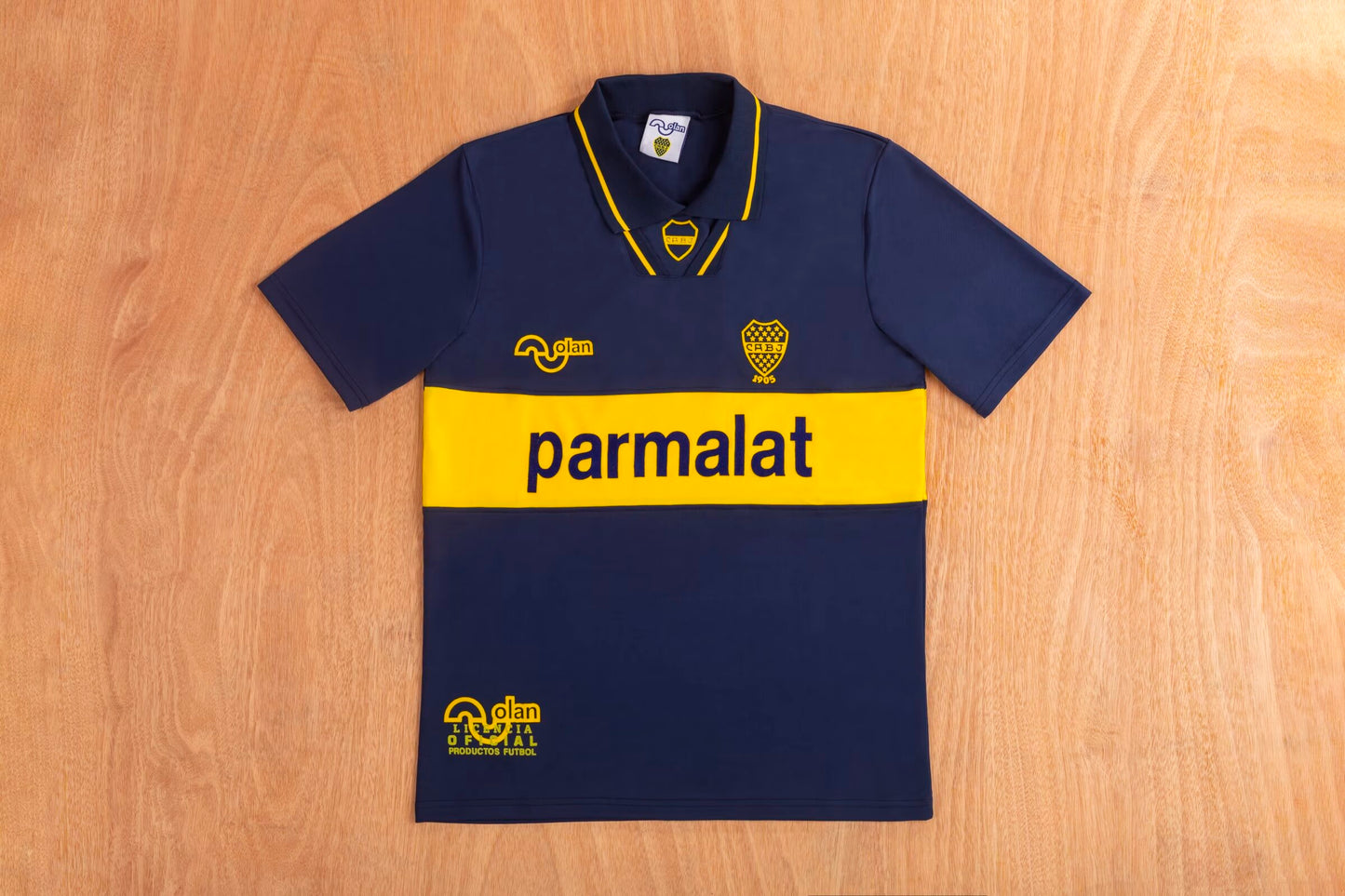 Retro Boca 1993/1995 Home Fan Version Football Jersey