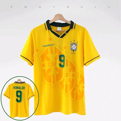 Retro Brazil 1994 Home Football Jersey