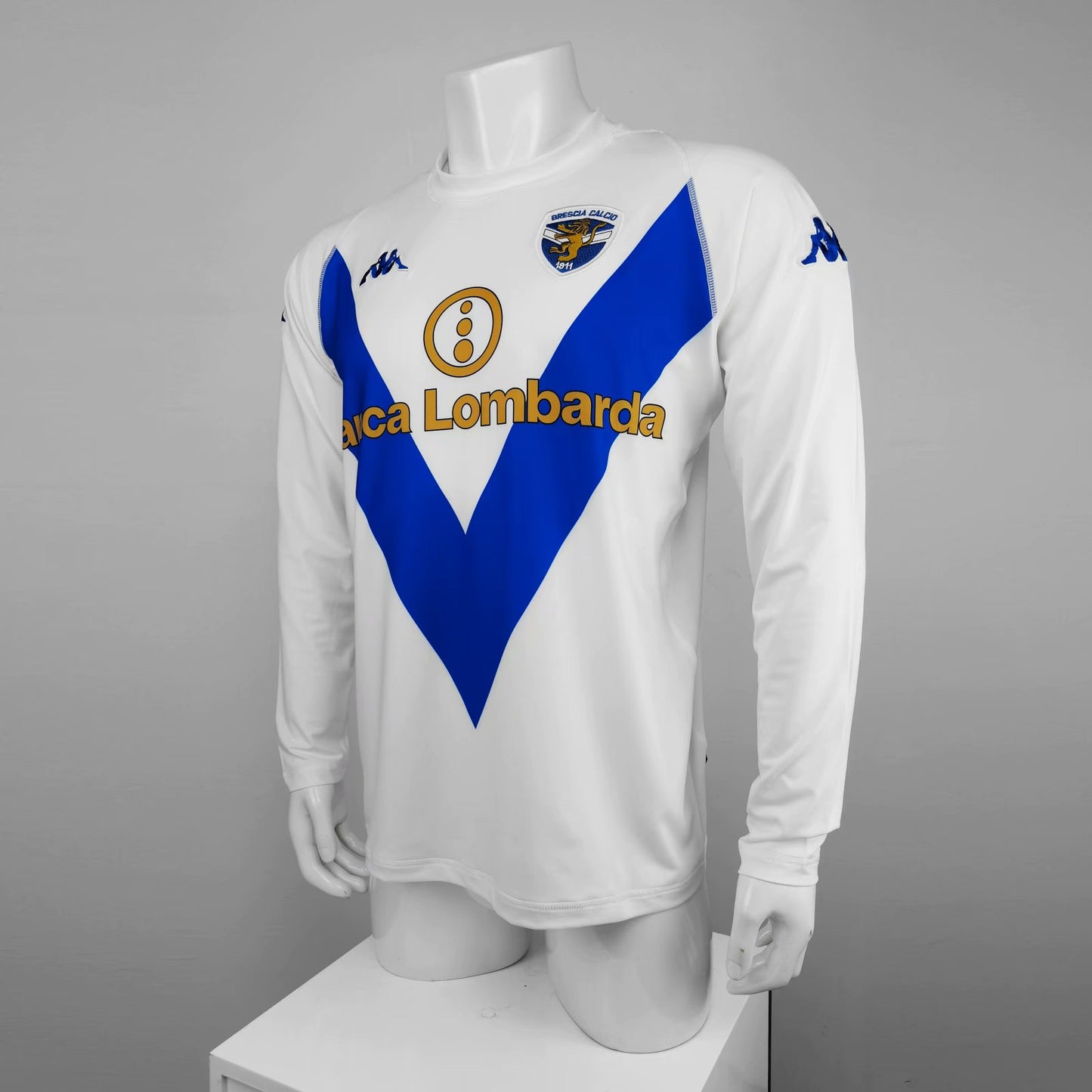 Retro Brescia Calcio 2002/2003 Away Long Sleeve Football Jersey