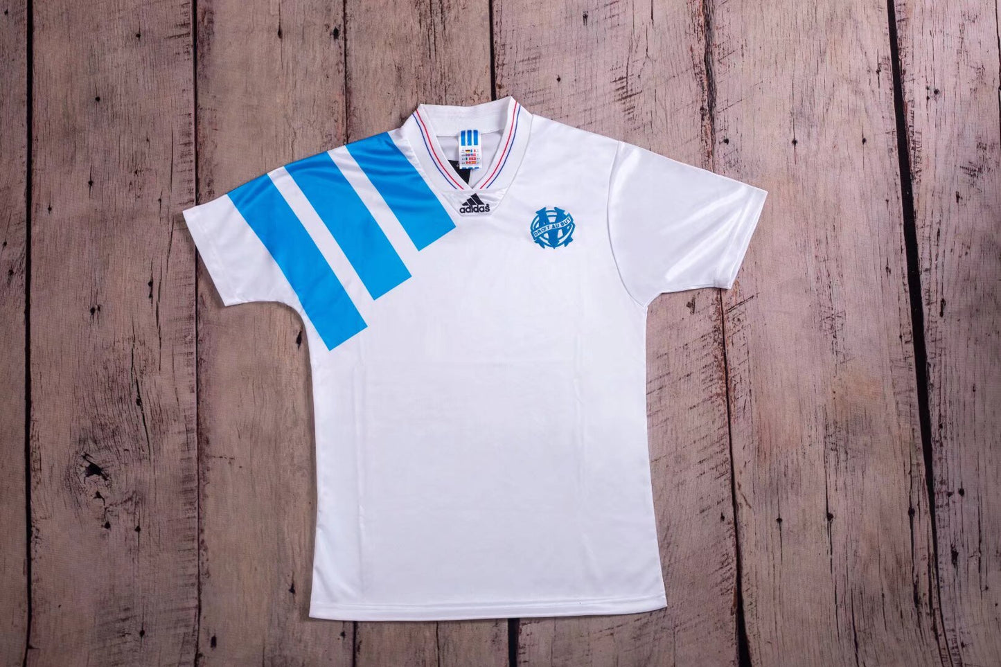 Retro Marseilles 1992/1993 Home Football Jersey