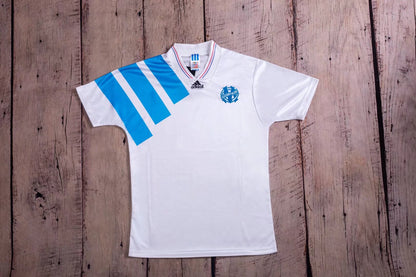Retro Marseilles 1992/1993 Home Football Jersey