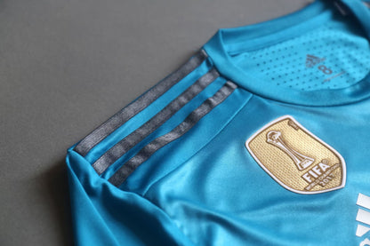 Retro Real Madrid 2017/2018 Third Long Sleeve Player Version Football Jersey