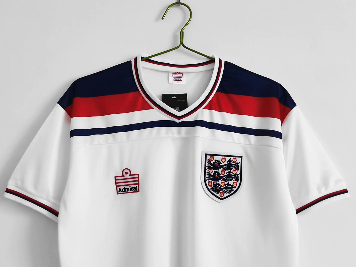 Retro England 1982 Home Football Jersey