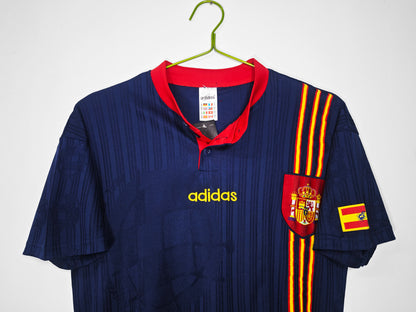 Retro Spain 1996 Away Football Jersey