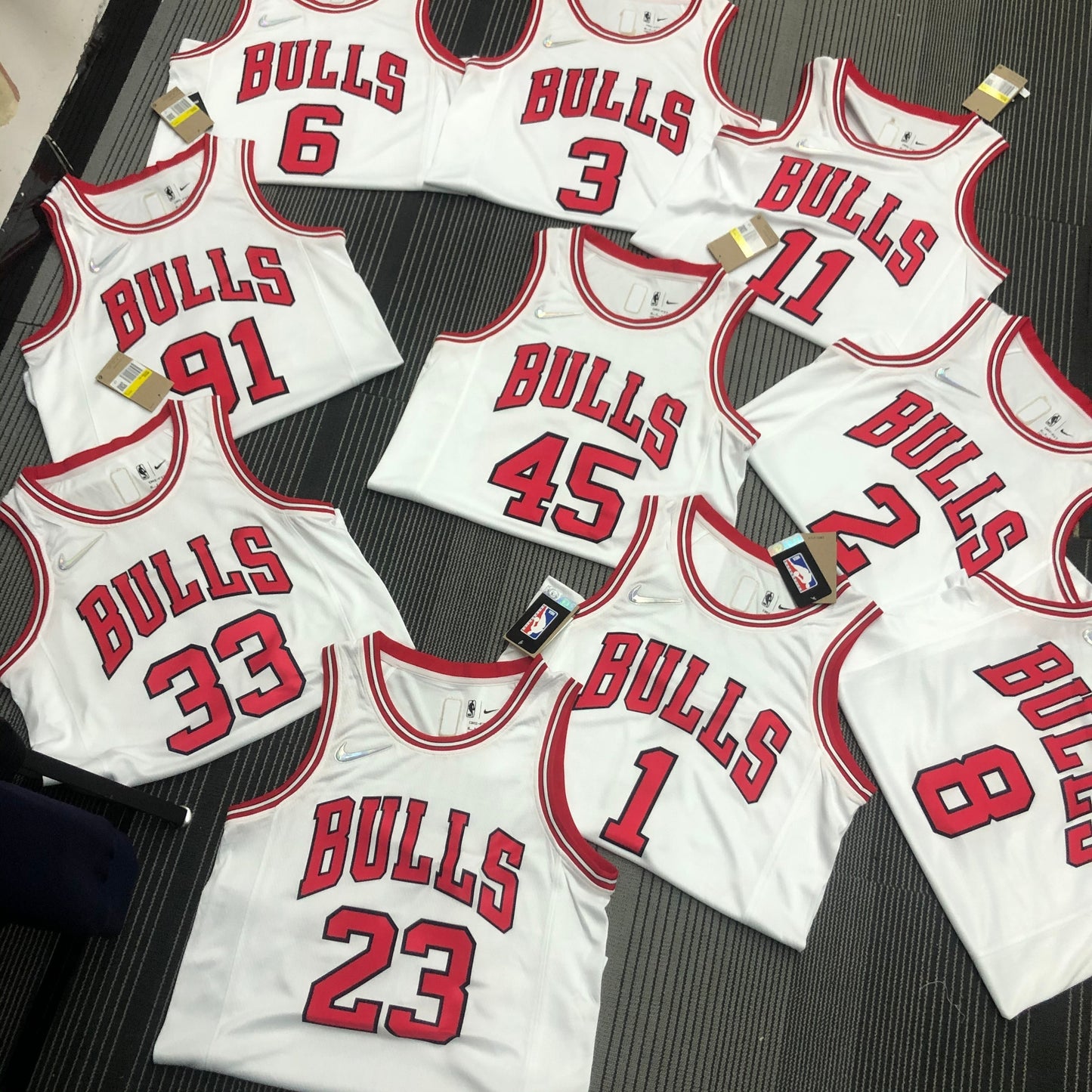 Chicago Bulls Football Jersey