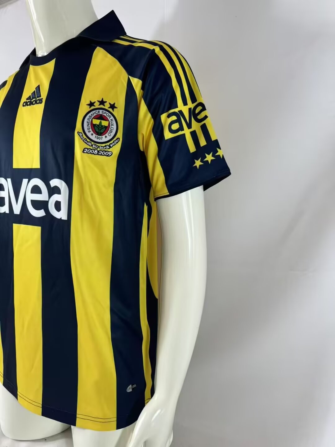 Retro Fenerbahce 2008/2009 Home Football Jersey