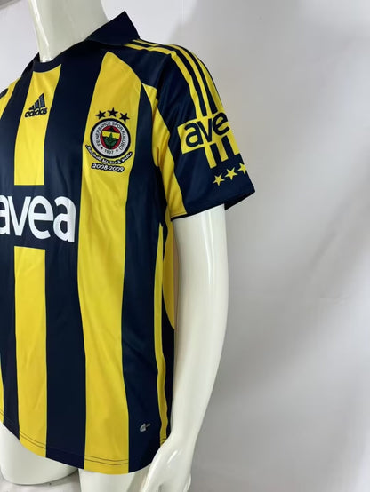 Retro Fenerbahce 2008/2009 Home Football Jersey