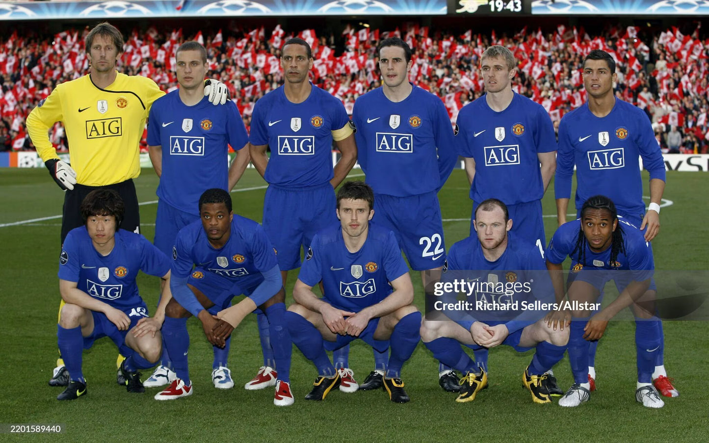 Retro Manchester united 2008/2009 Away Player Version Football Jersey