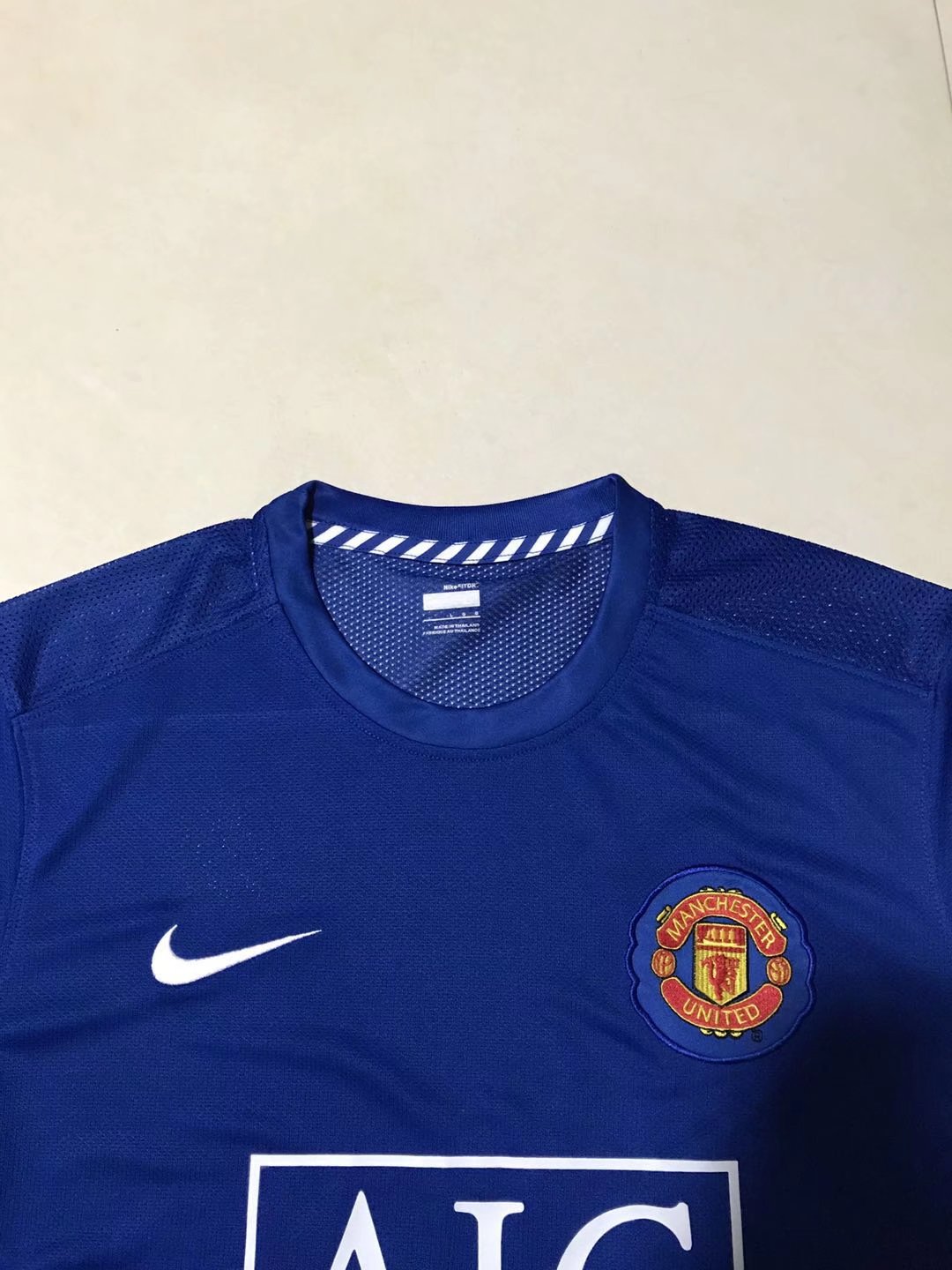 Retro Manchester united 2008/2009 Third Away Long Sleeve Football Jersey