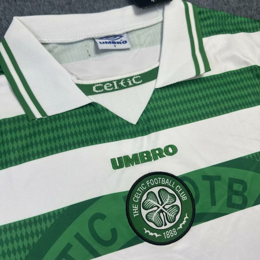 Retro Celtic 1997/1999 Home Football Jersey