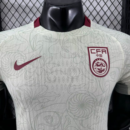 China 2025/2026 Away Player Version Football Jersey