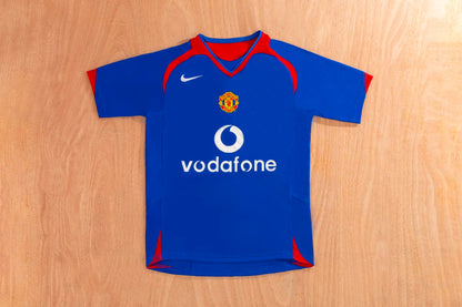 Retro Manchester united 2005/2006 Away Football Jersey