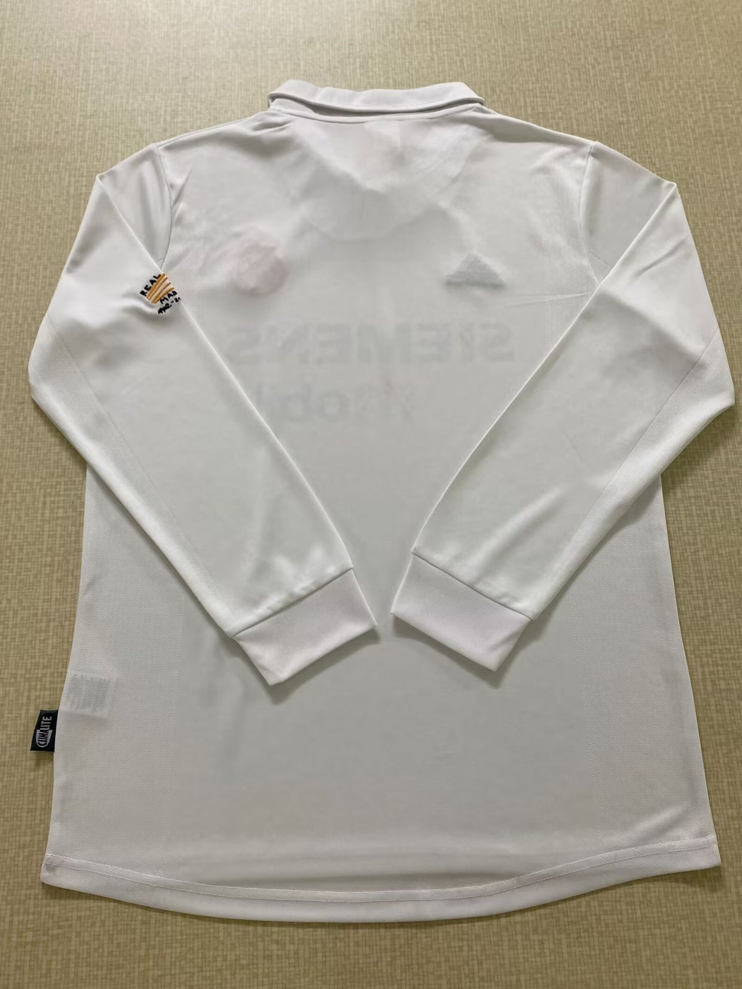 Retro Real Madrid 2002/2003 Home Long Sleeve Football Jersey