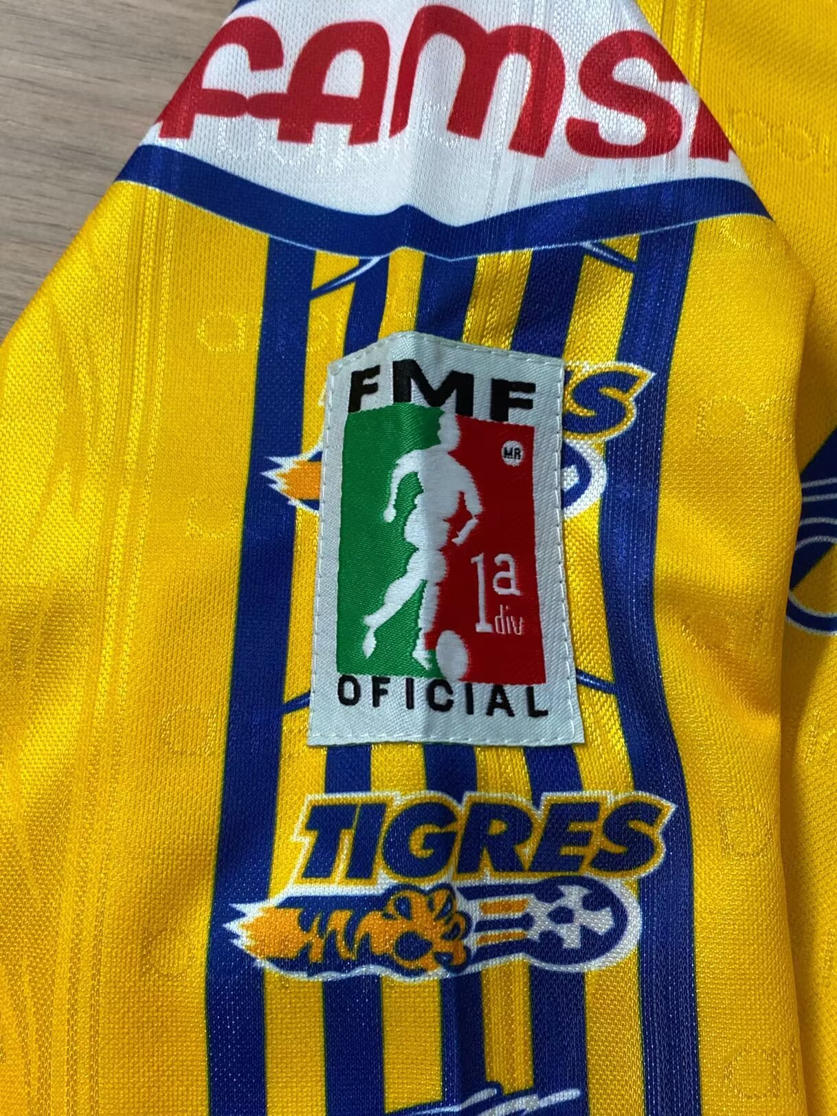 Retro tiger 1997/1998 Home Long Sleeve Football Jersey