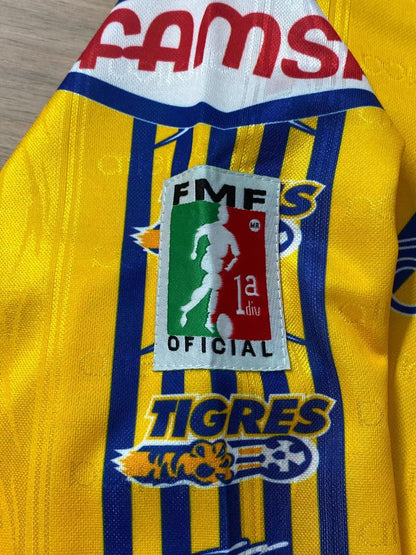 Retro tiger 1997/1998 Home Long Sleeve Football Jersey