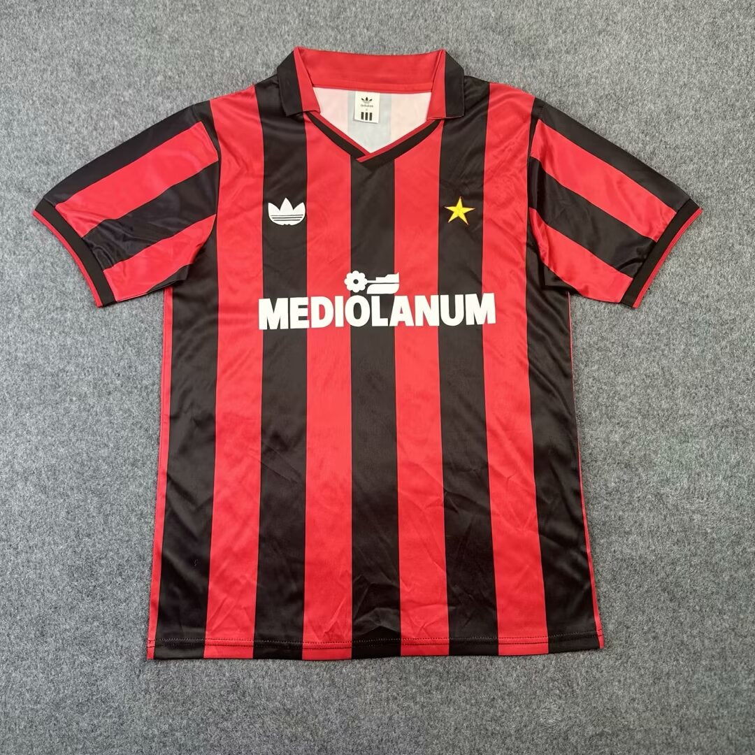 Retro AC Milan 1990/1991 Home Football Jersey